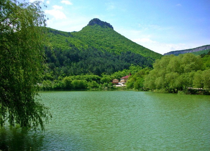 Crimean mountain lake